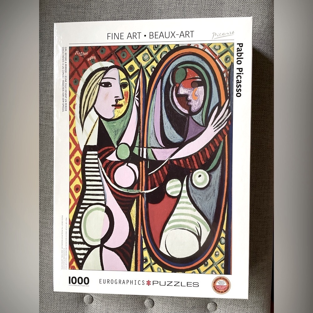Eurographics Girl Before a Mirror by Pablo Picasso 1000 pc puzzle